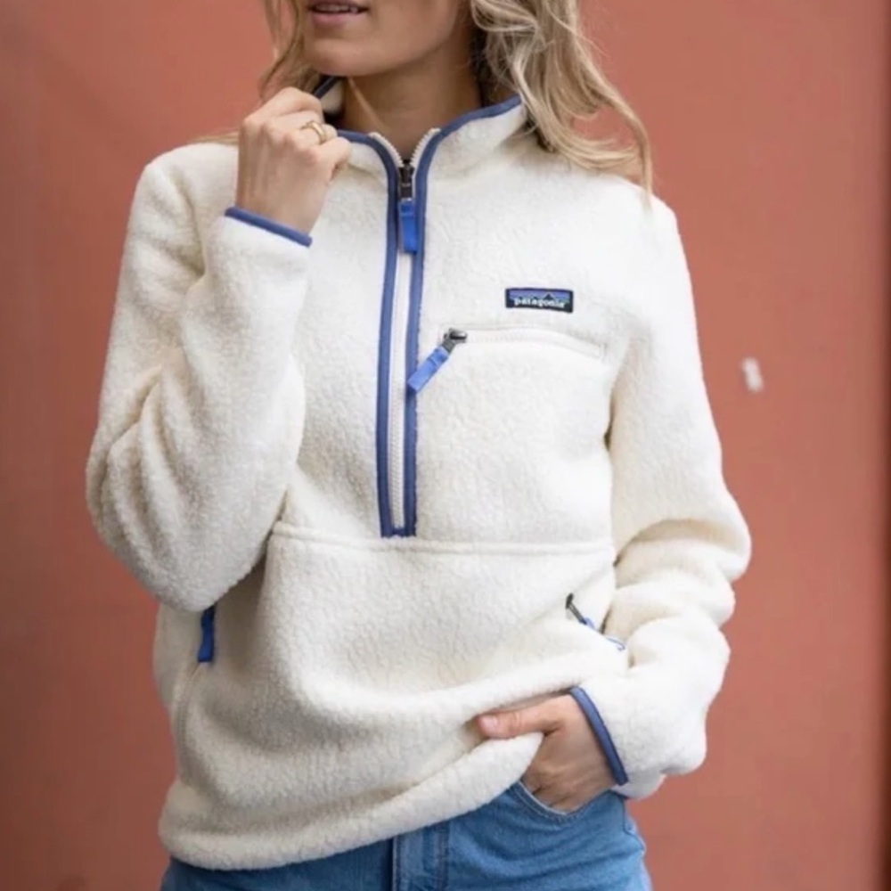 Patagonia Retro Pile Marsupial Fleece Pullover - Women's Size Small